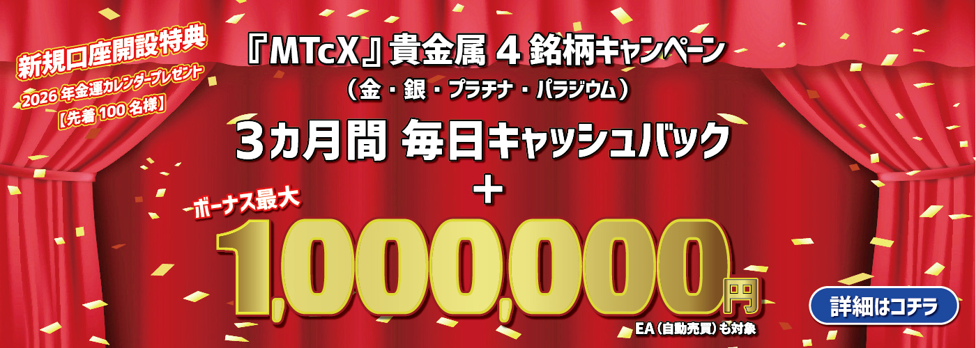 MTcXプレミアムトレードキャンペーン